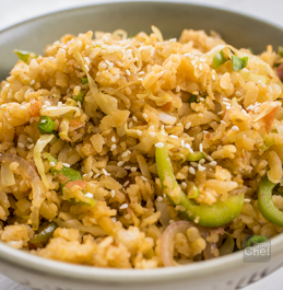 Schezwan Poha Recipe